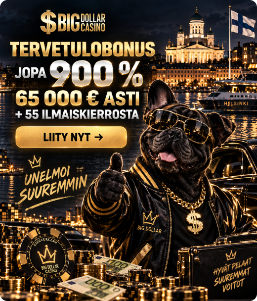 Big Dollar Casino rekisteröinti ja tervetulobonus Suomessa